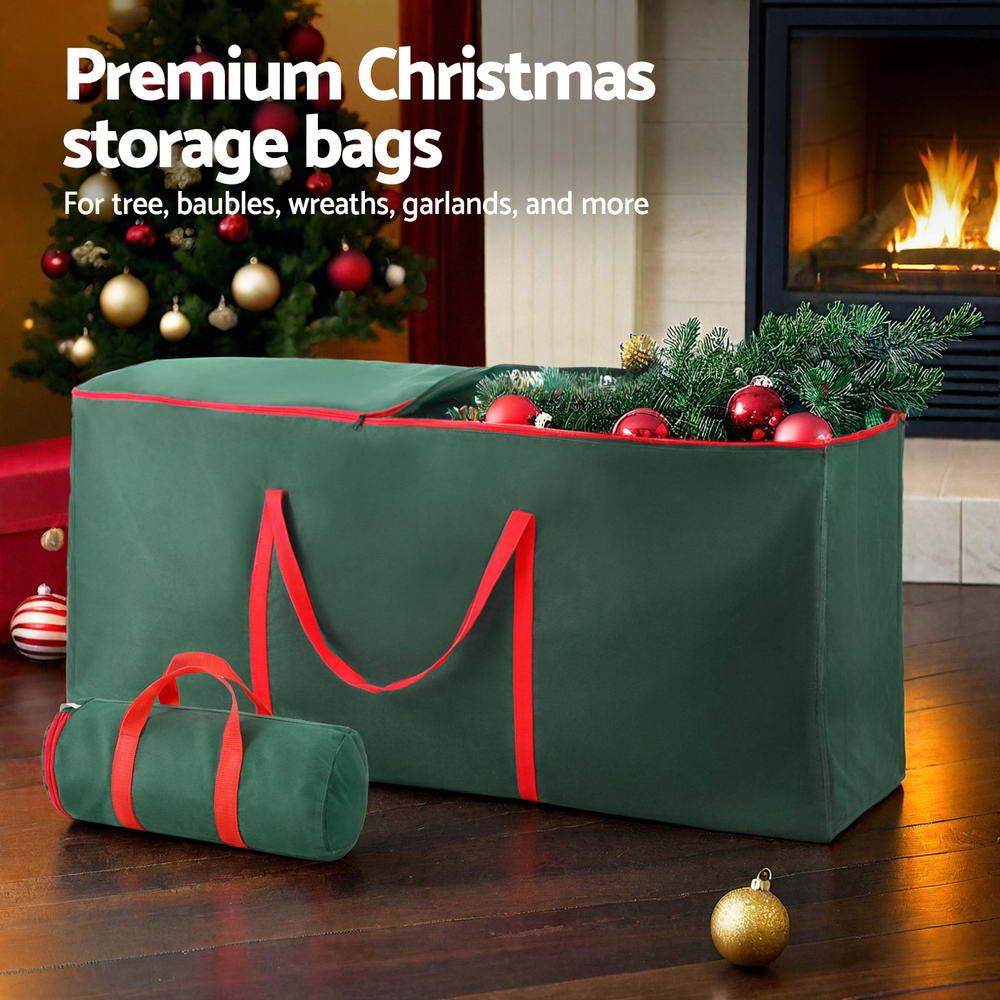 Christmas Tree Baubles Storage Bag Set Ornaments Container Box Fast shipping On sale