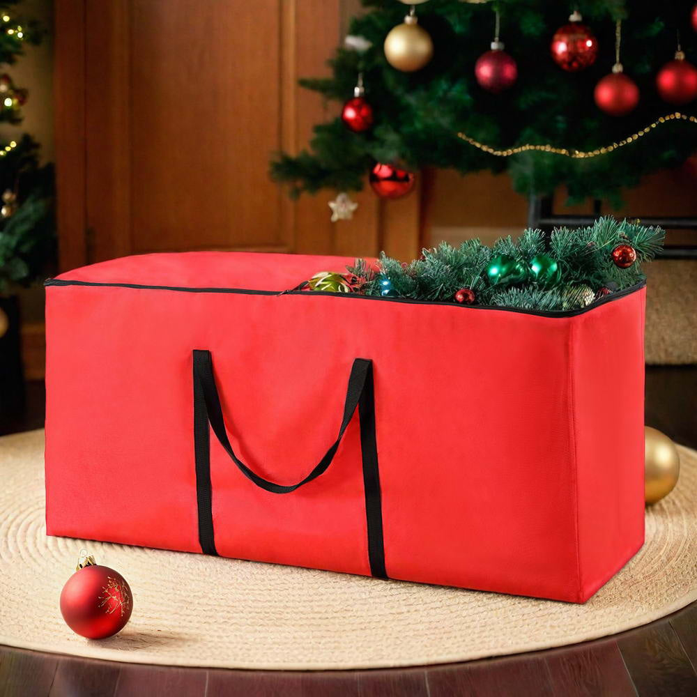 Christmas Tree Storage Bag Fits Up to 8ft Xmas Red Fast shipping On sale