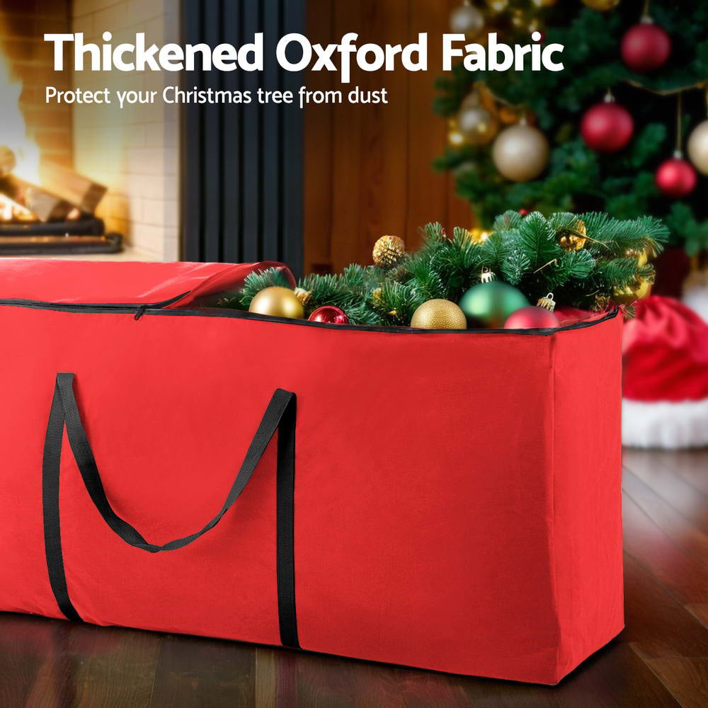 Christmas Tree Storage Bag Fits Up to 8ft Xmas Red Fast shipping On sale