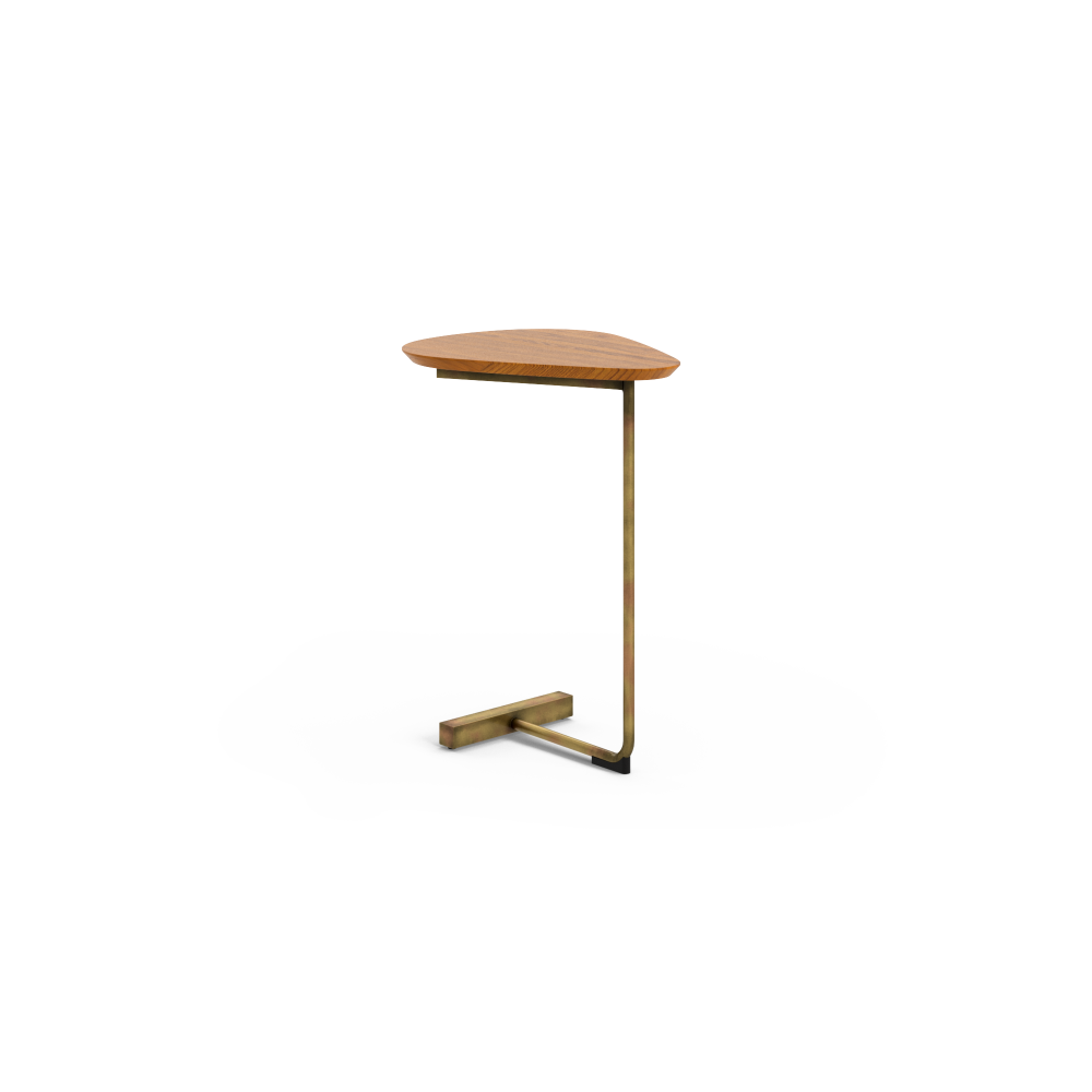 Clint Side End Lamp Table Brown Fast shipping On sale