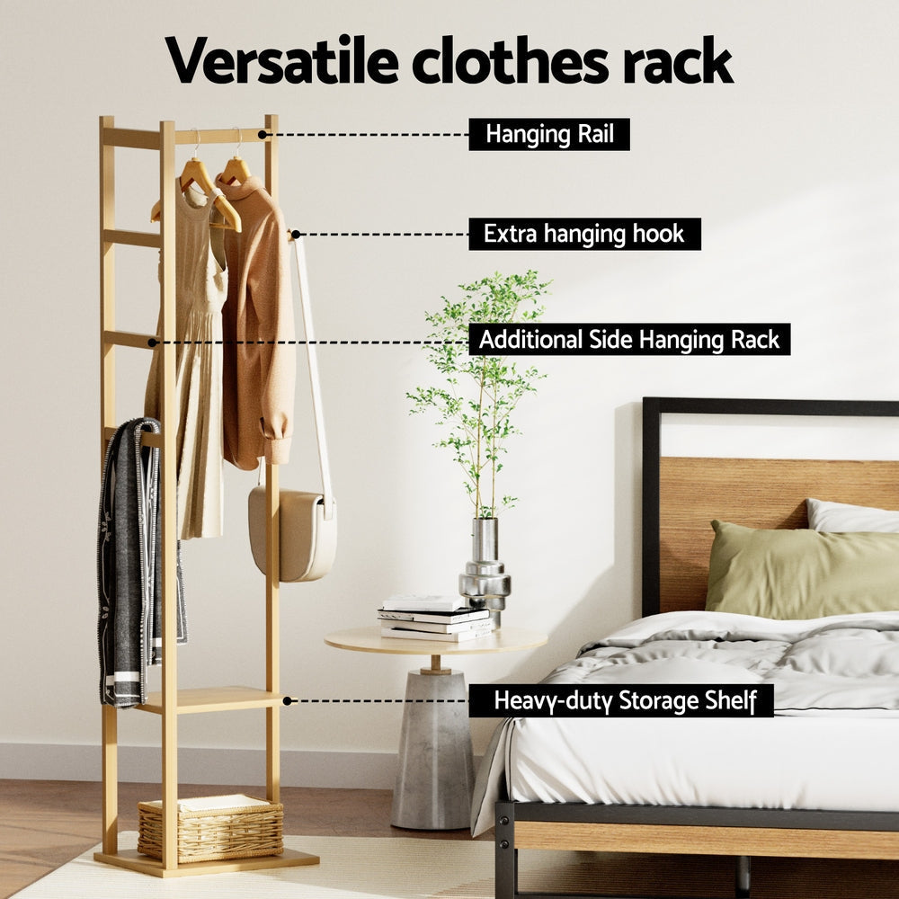 Clothes Rack Airer Coat Stand Bamboo Fast shipping On sale
