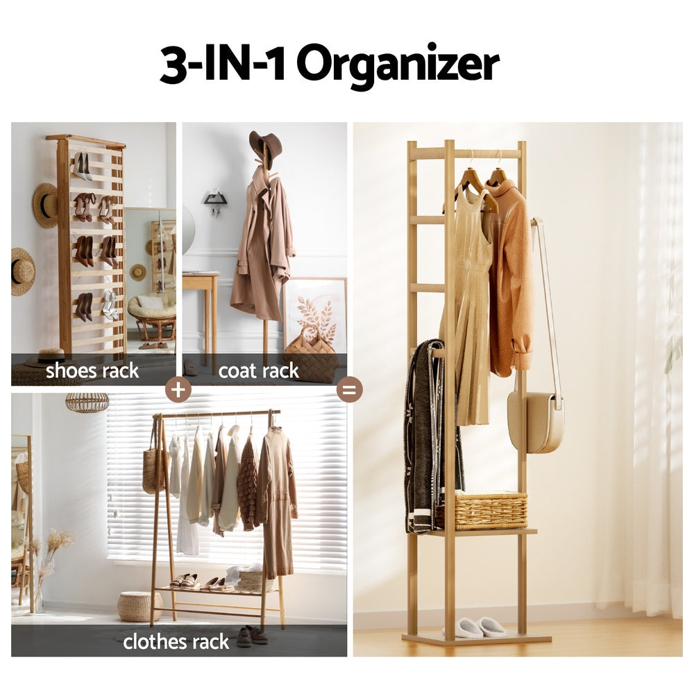 Clothes Rack Airer Coat Stand Bamboo Fast shipping On sale