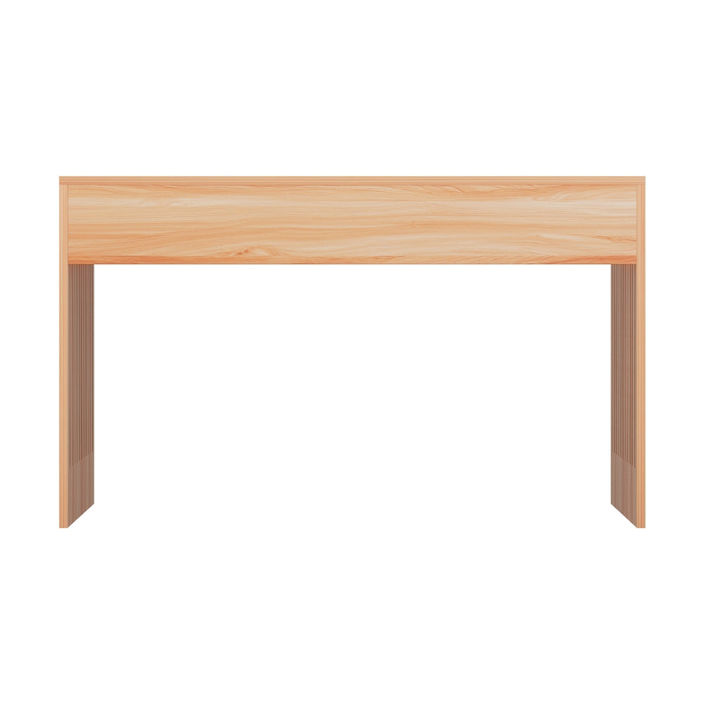 Coffee Table Rectangle Fluted Side 100CM Fast shipping On sale