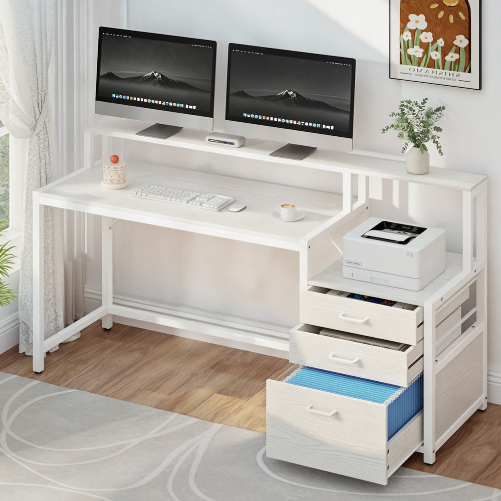 Momentous Living - Computer Desk Home Office Study Table Desks w ...