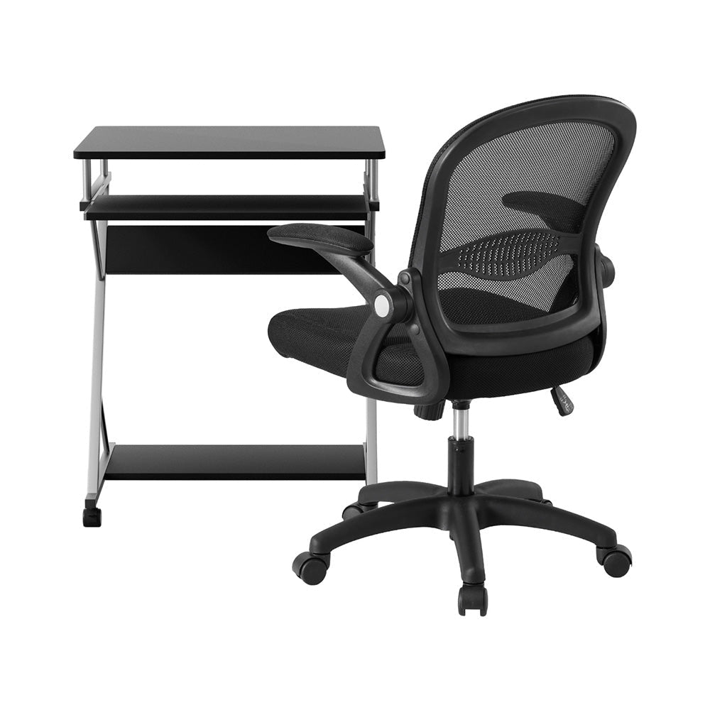 Mesh Id Computer Desk Momentous Living - Computer Desk Mesh Office Chair Set Desks with ...