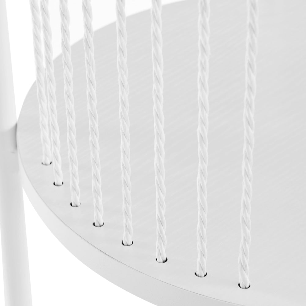 Connell Modern Wooden Entertainment Unit TV Stand Open Shelf - White Fast shipping On sale