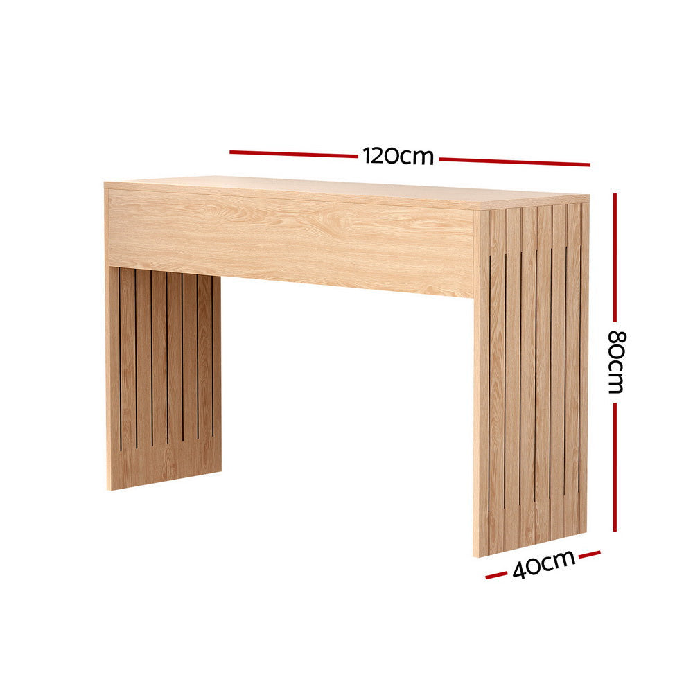 Console Table Hallway Fluted 120CM Pine Hall Fast shipping On sale