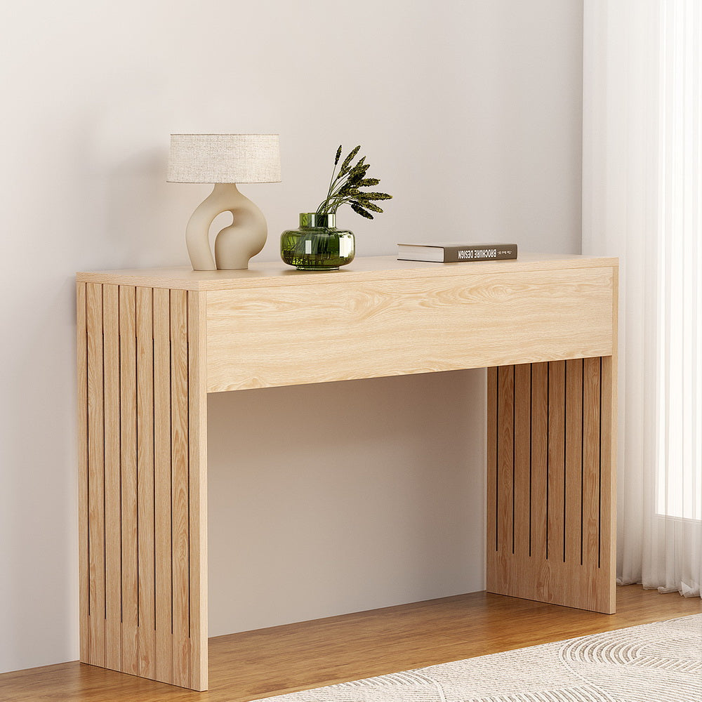 Console Table Hallway Fluted 120CM Pine Hall Fast shipping On sale