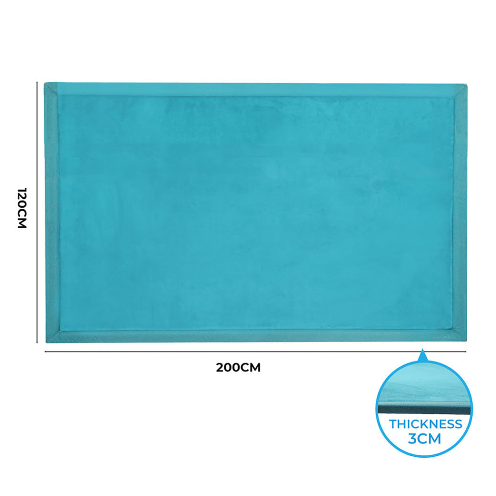 Velvet Touch Rug Momentous Living - Coral Velvet Area Rug | Ultra Soft 3cm Thick Mat ...