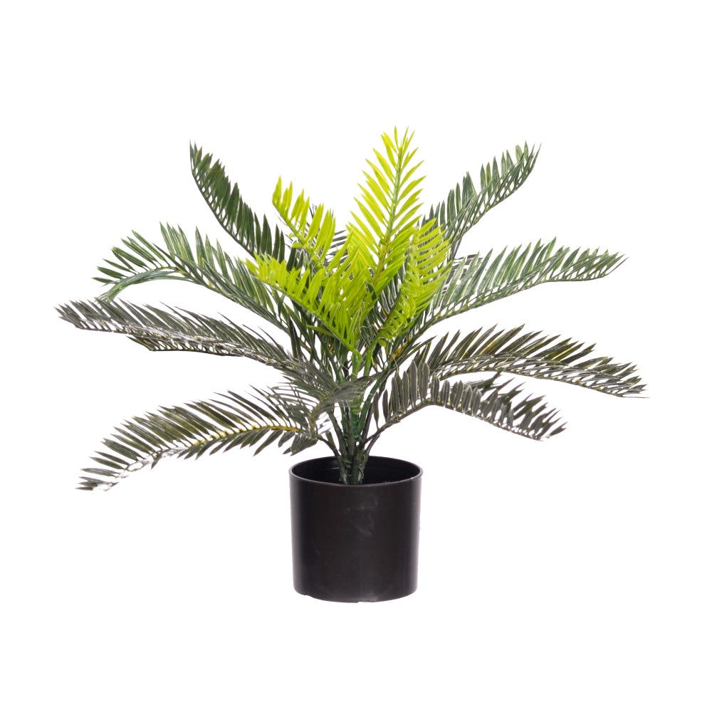 Cycas Plant Artificial Faux Decorative With Planter Green Fast shipping On sale