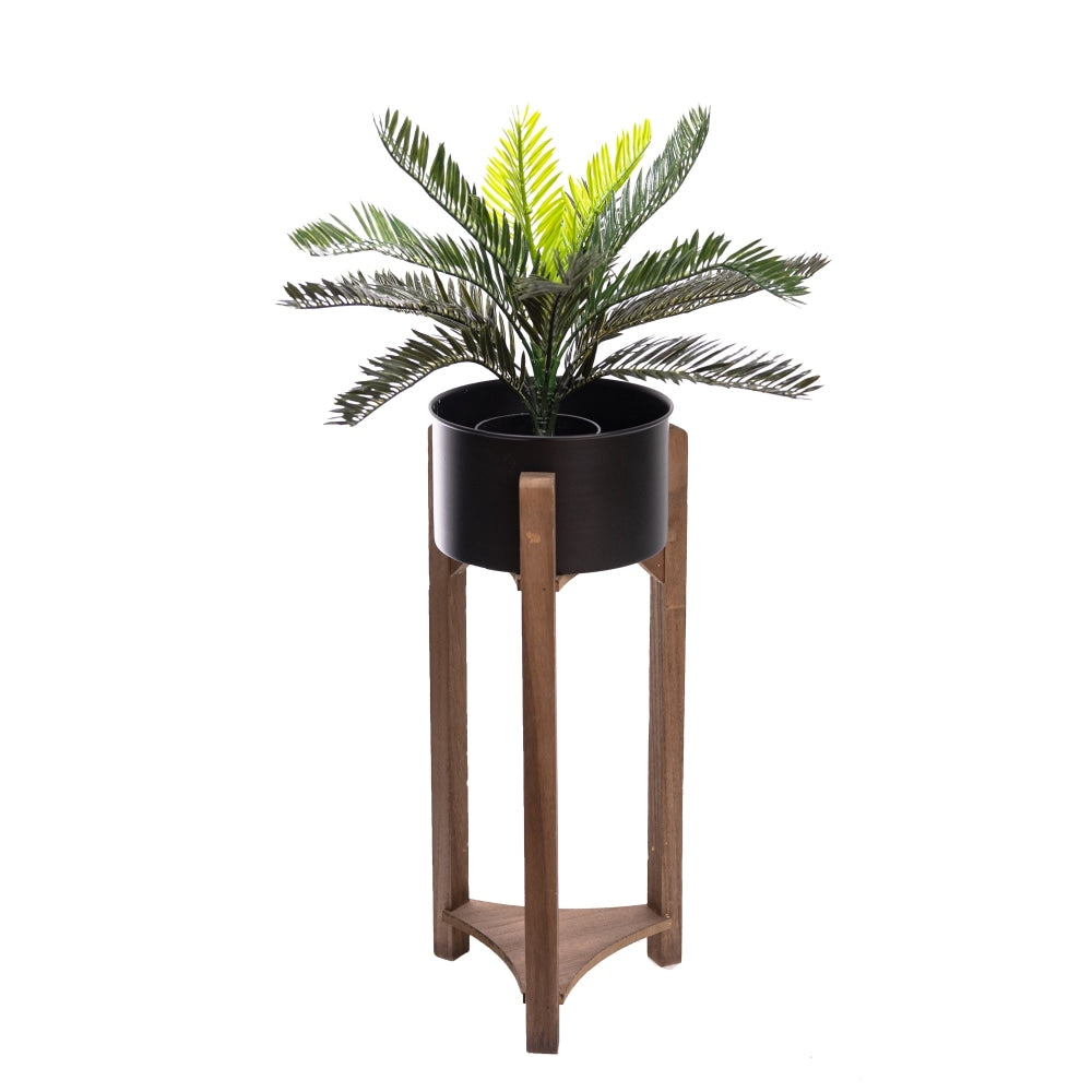 Cycas Plant Artificial Faux Decorative With Planter Green Fast shipping On sale