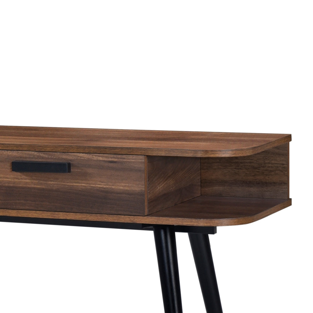 Damian TV Stand Entertainment Unit 180cm - Walnut Fast shipping On sale