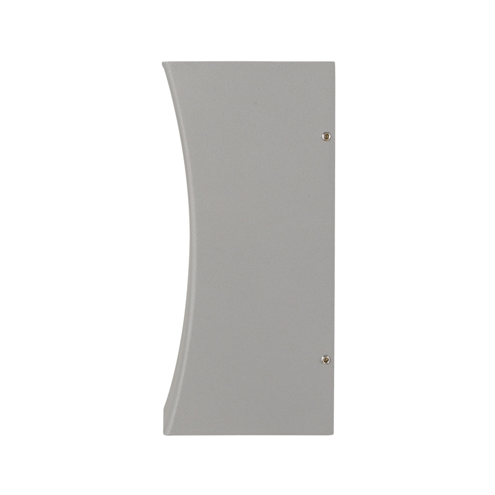 Dash Modern Wall Lamp Light Metal Silver Powder Coated Fast shipping On sale