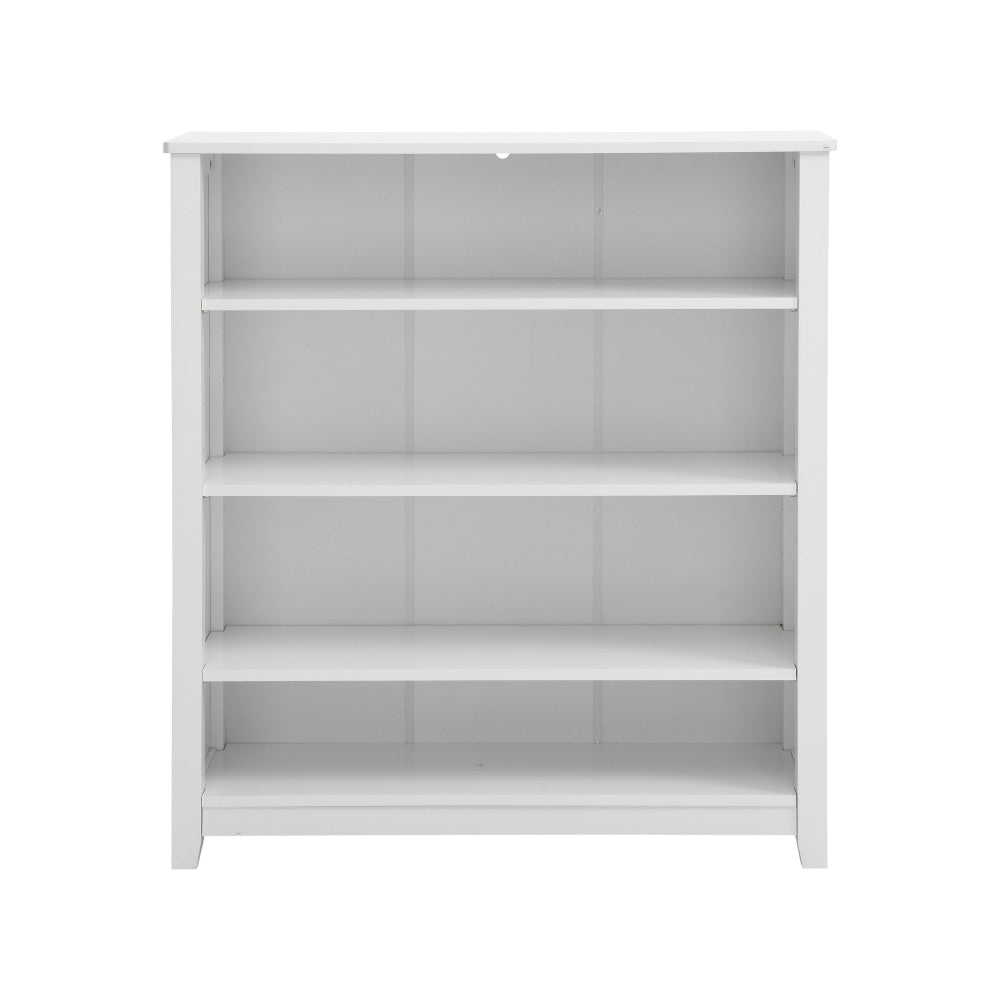 Momentous Living - Declan Wooden Modern 4-Tier Low Bookcase Display ...