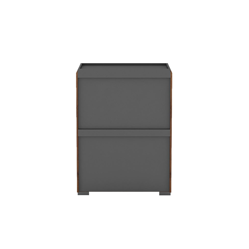 Desmond Chest Of 5-Drawers Tallboy Storage Cabinete - Columbia & Dark Grey Drawers Fast shipping On sale