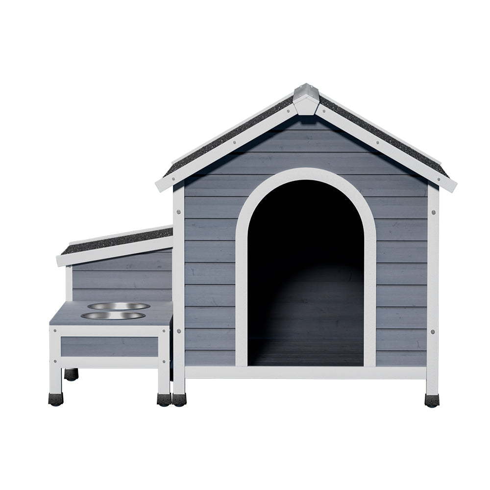 Dog Kennel House Large Wooden Outdoor Pet Kennels Indoor Puppy Cabin Cares Fast shipping On sale