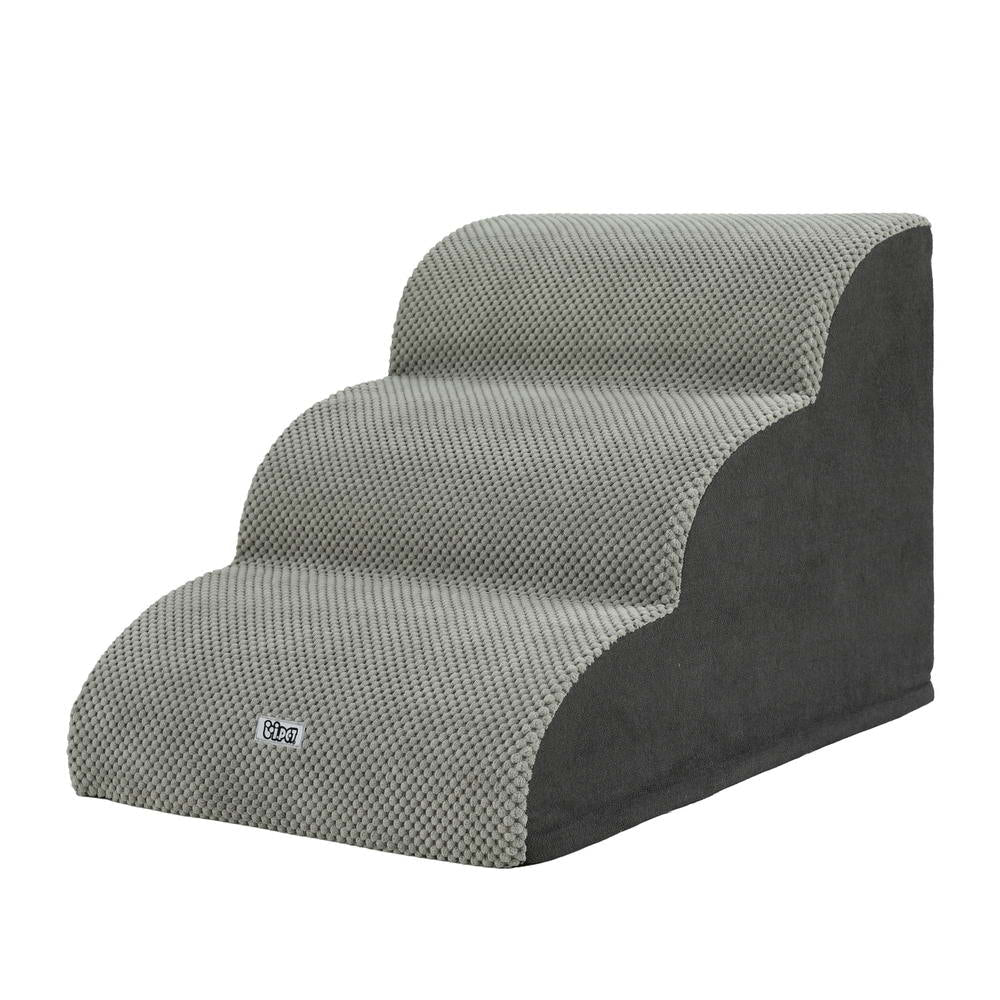 Dog Ramp Steps Foam 3 Tier Pet Stairs For Bed Sofa Car Portable Indoor Cares Fast shipping On sale