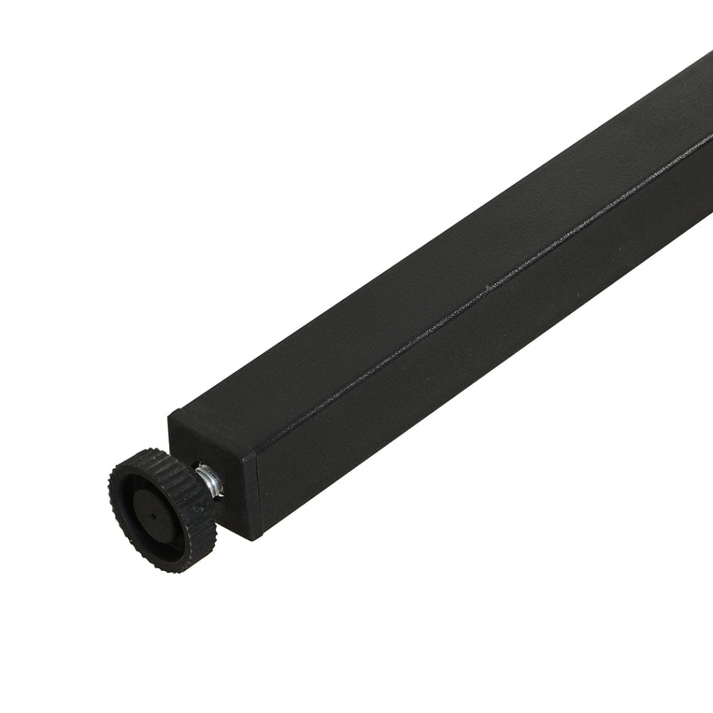 Double Bed Frame With Tufted Headboard USB Charging Ports And Storage - Brown Fast shipping On sale