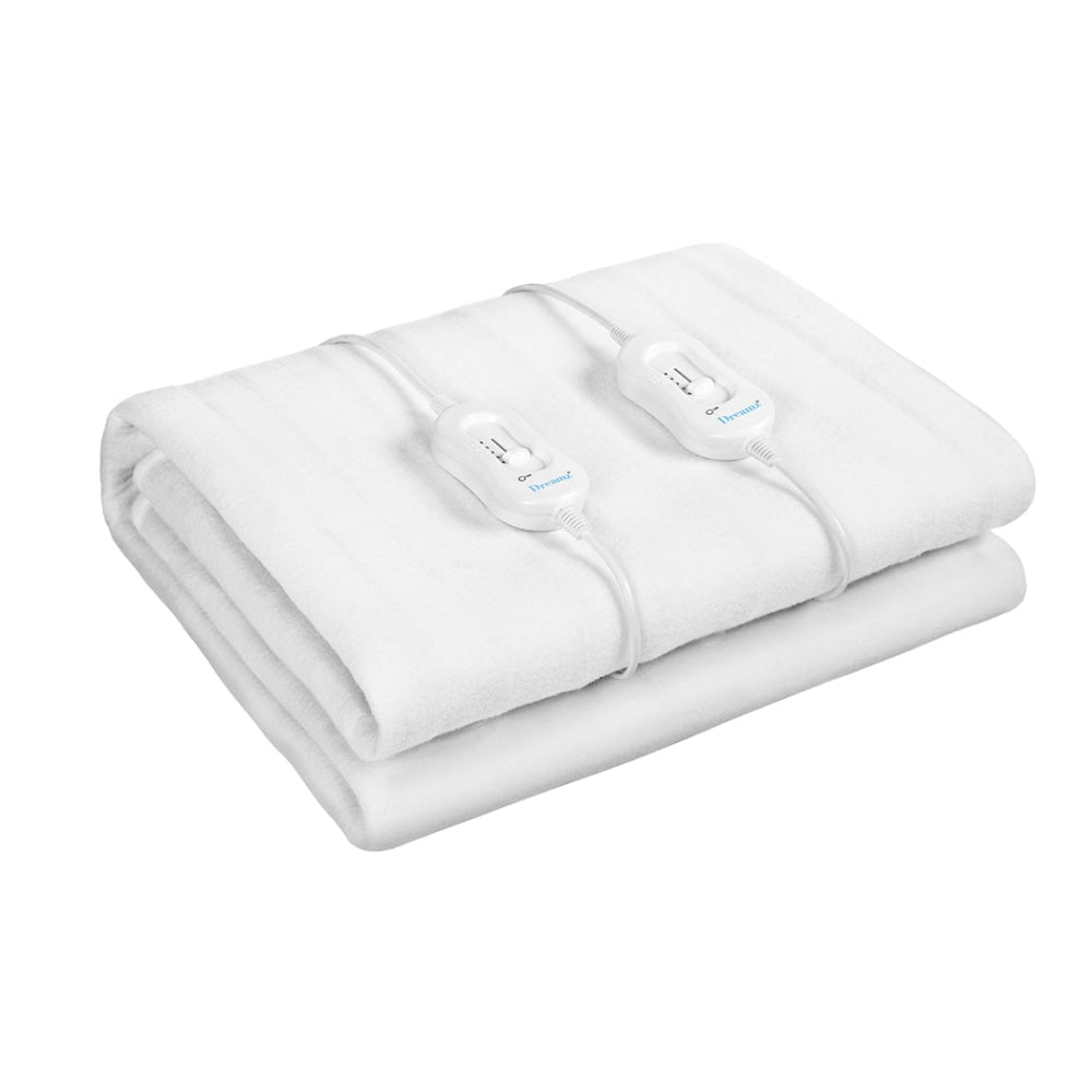 DreamZ Electric Blanket Heated Fully Fitted Pad Washable Winter Warm King Fast shipping On sale