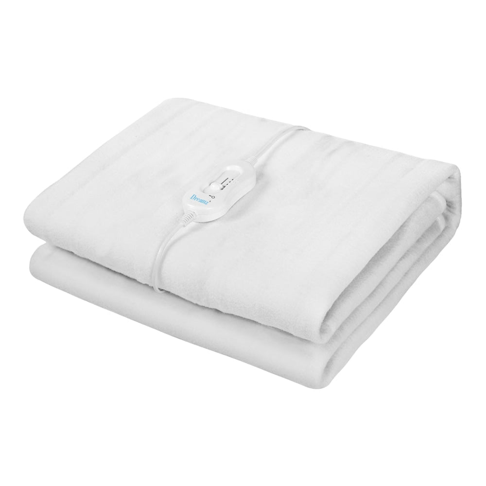 DreamZ Electric Blanket Heated Fully Fitted Pad Washable Winter Warm King Single Fast shipping On sale