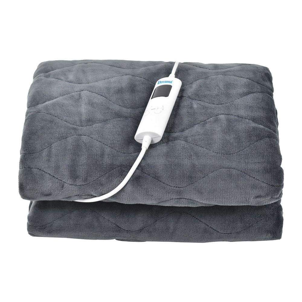 DreamZ Electric Throw Blanket Heated Rug Bedding Washable Warm Winter Snuggle Fast shipping On sale