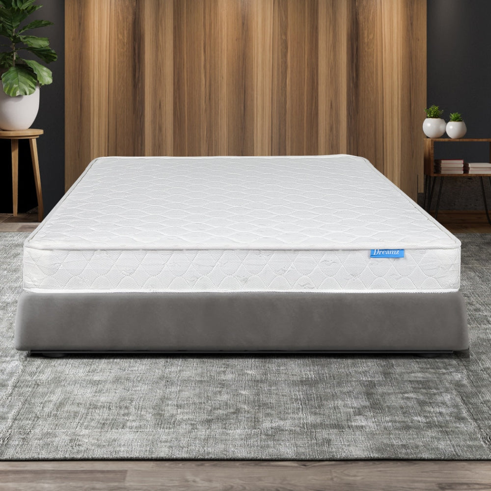 Dreamz Mattress Spring Coil Bonnell Bed Sleep Foam Medium Firm Double 13CM Fast shipping On sale