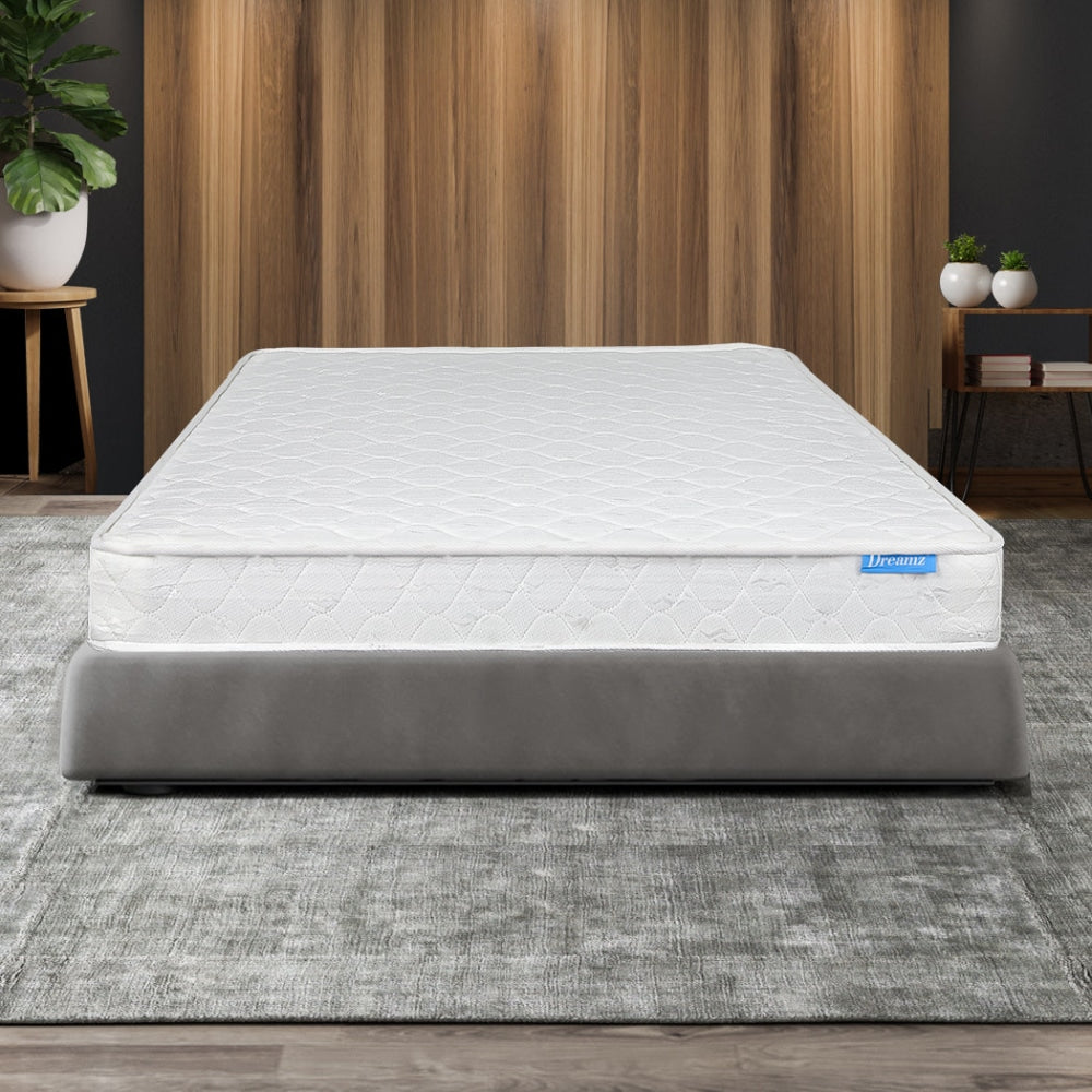 Dreamz Mattress Spring Coil Bonnell Bed Sleep Foam Medium Firm Single 13CM Fast shipping On sale