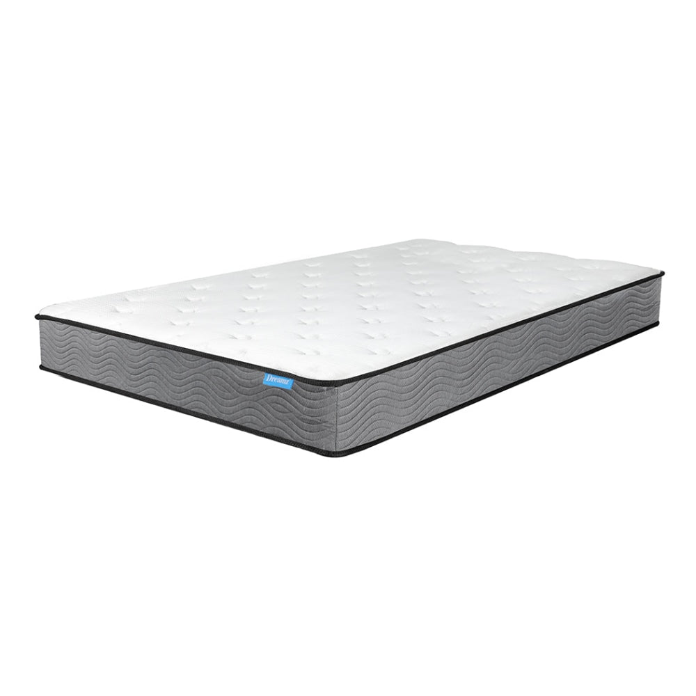 Dreamz Spring Mattress Pocket Bed Top Coil Sleep Foam Extra Firm Double 23CM Fast shipping On sale