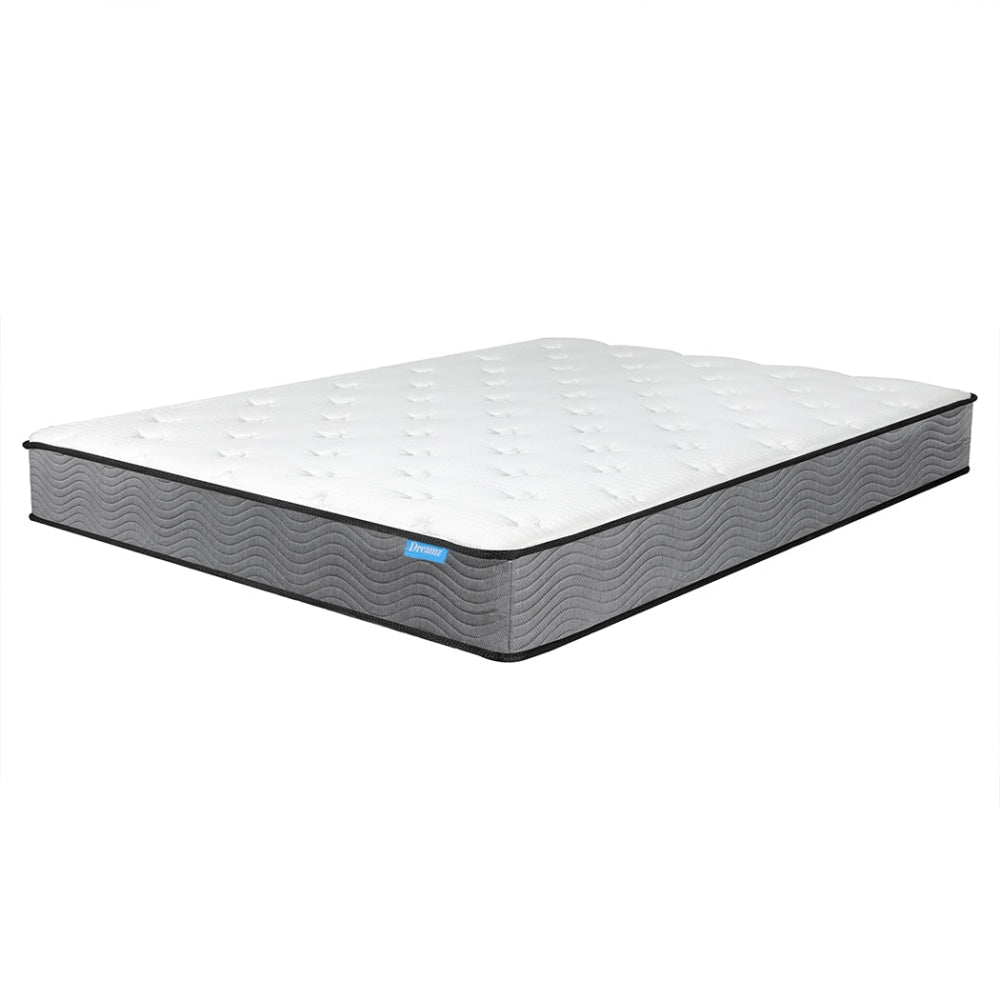 Dreamz Spring Mattress Pocket Bed Top Coil Sleep Foam Extra Firm King 23CM Fast shipping On sale