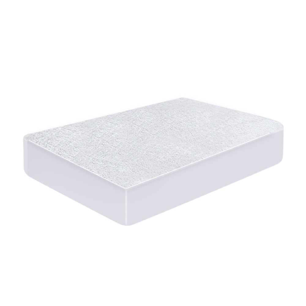 DreamZ Terry Cotton Fully Fitted Waterproof Mattress Protector in Queen Size Fast shipping On sale