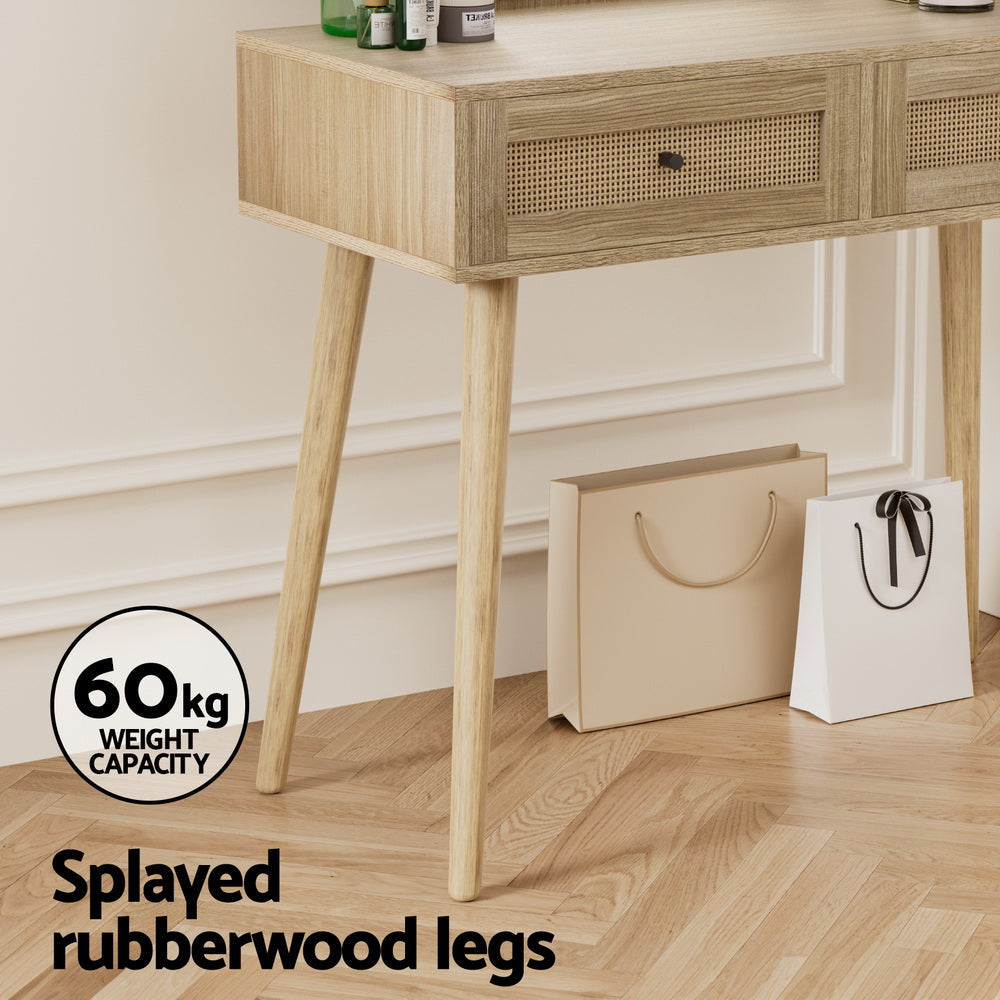 Dressing Table Set Rattan Frances Fast shipping On sale