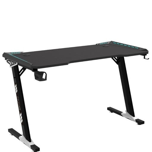 Ekkio RGB Gaming Computer Desk Z-Shape Black 100cm Office Fast shipping On sale