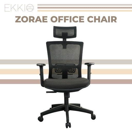 Ekkio Zorae Mesh Executive Working Computer Office Chair Black Fast shipping On sale