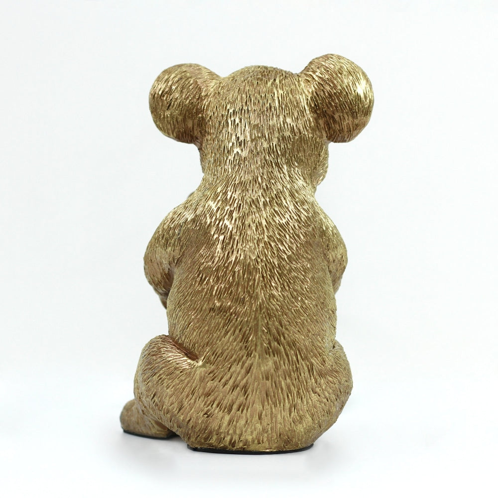 Eleanor Sitting Koala Decorative Accent Single Bulb Table Lamp Light - Gold Fast shipping On sale