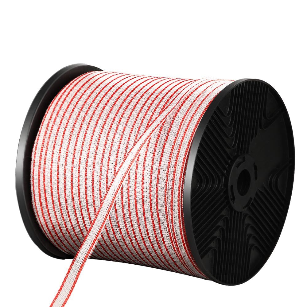 Electric Fence Wire 400M Tape Fencing Roll Energiser Poly Stainless Steel Farm Supplies Fast shipping On sale