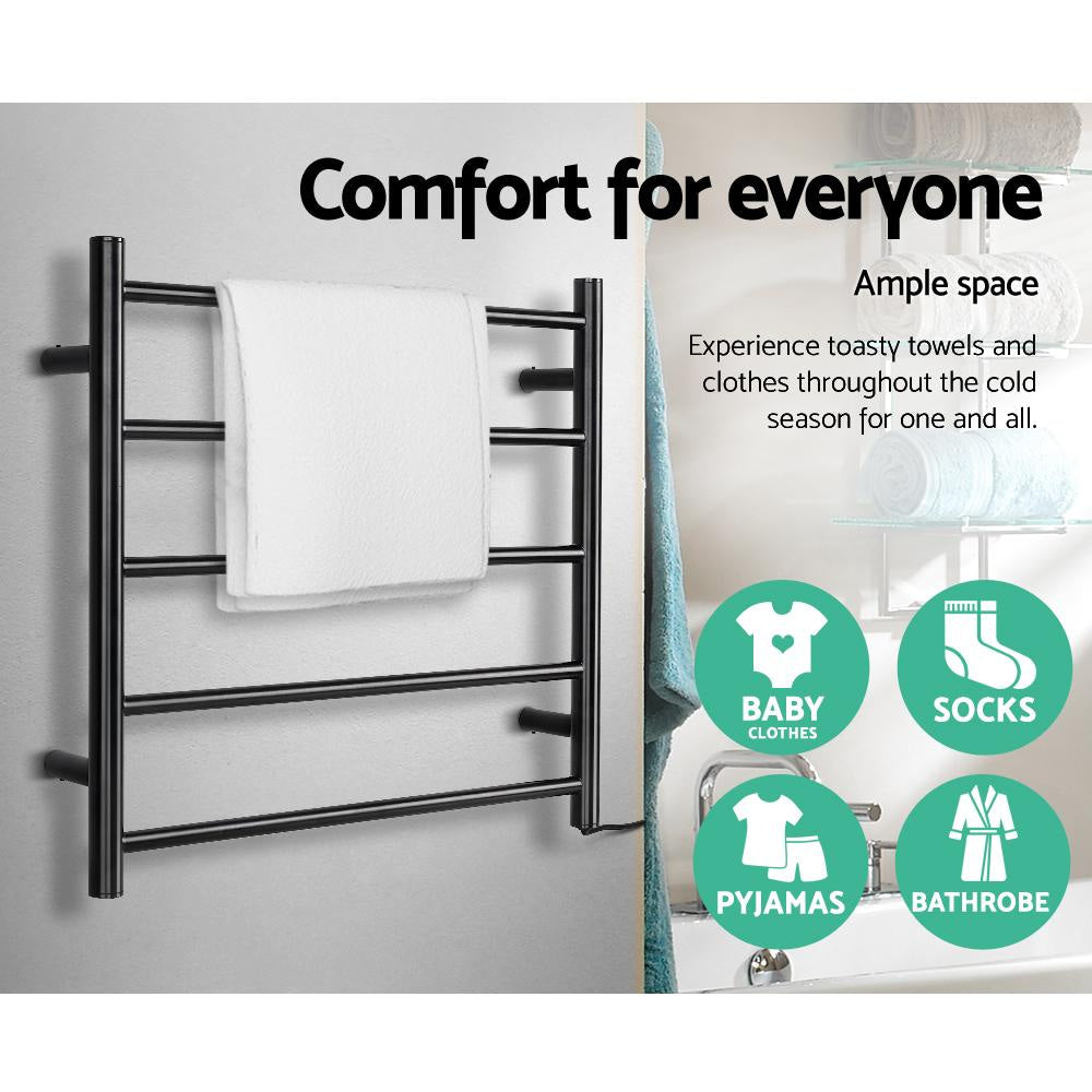 Electric Heated Towel Rail Bathroom Accessories Fast shipping On sale