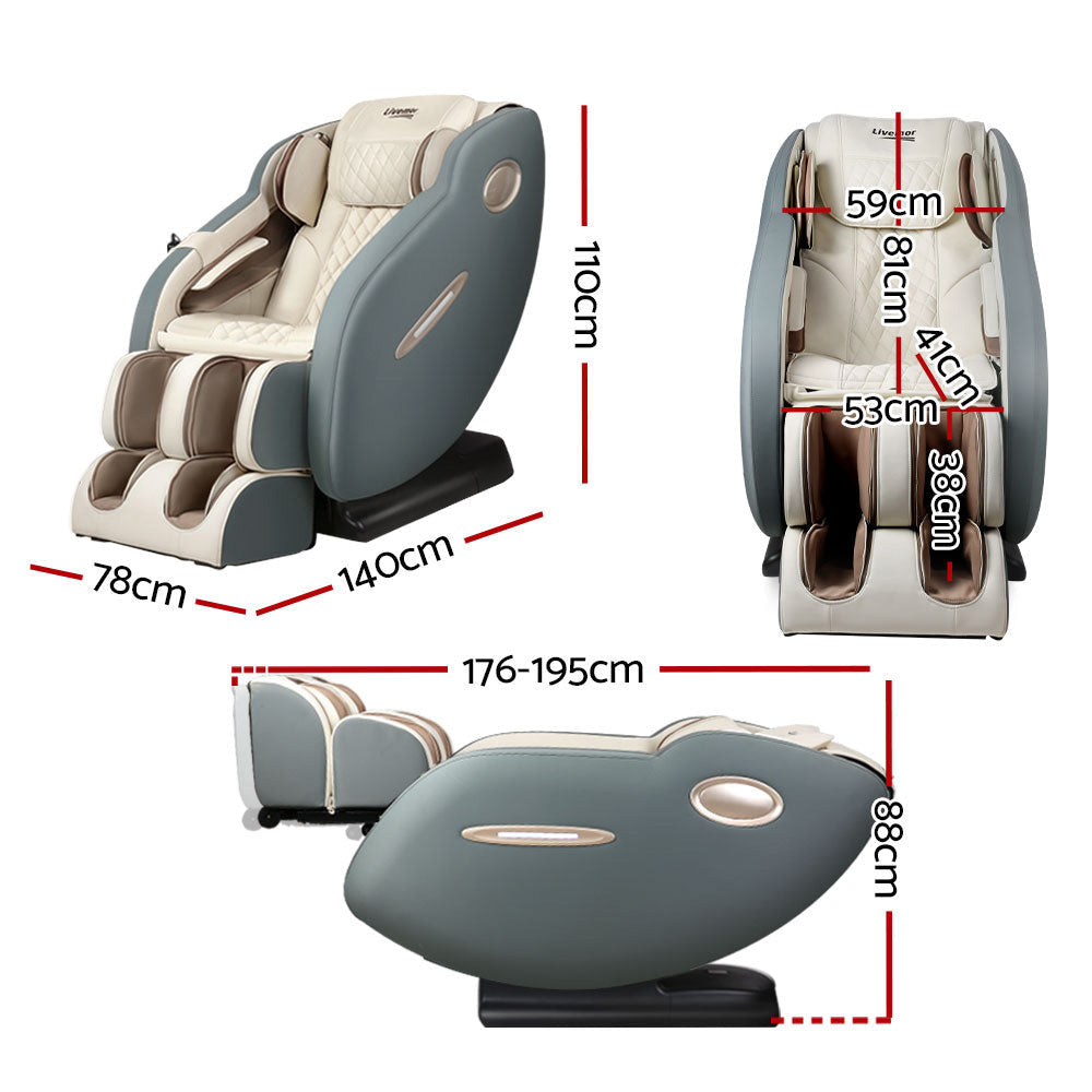 Electric Massage Chair Recliner SL Track Shiatsu Heat Back Massager Fast shipping On sale