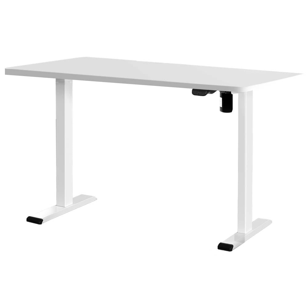 Electric Standing Desk Motorised Adjustable Sit Stand Desks White Office Fast shipping On sale