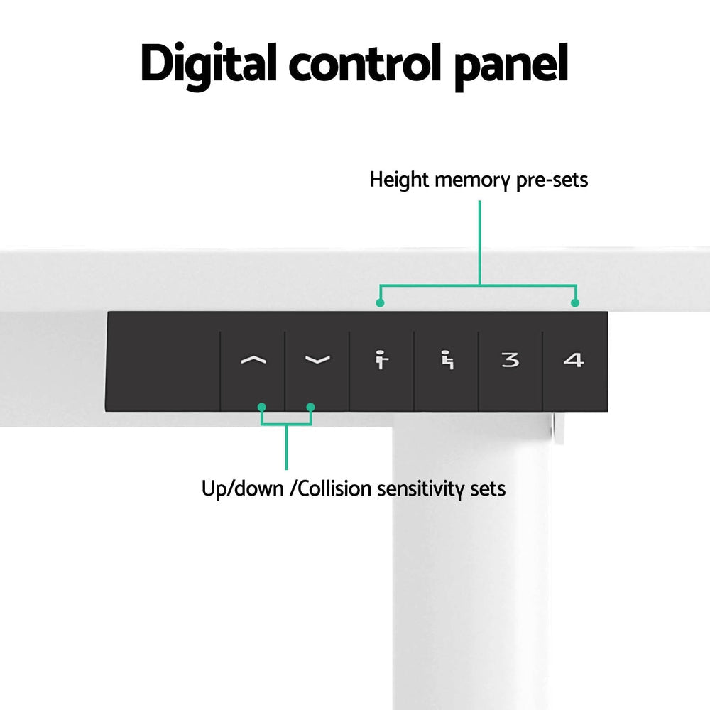 Electric Standing Desk Sit Stand Desks 120CM Office Fast shipping On sale