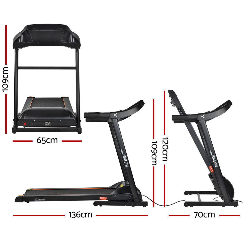 Electric Treadmill MIG41 40cm Running Home Gym Machine Fitness 12 Speed Level Foldable Design Sports & Fast shipping On sale
