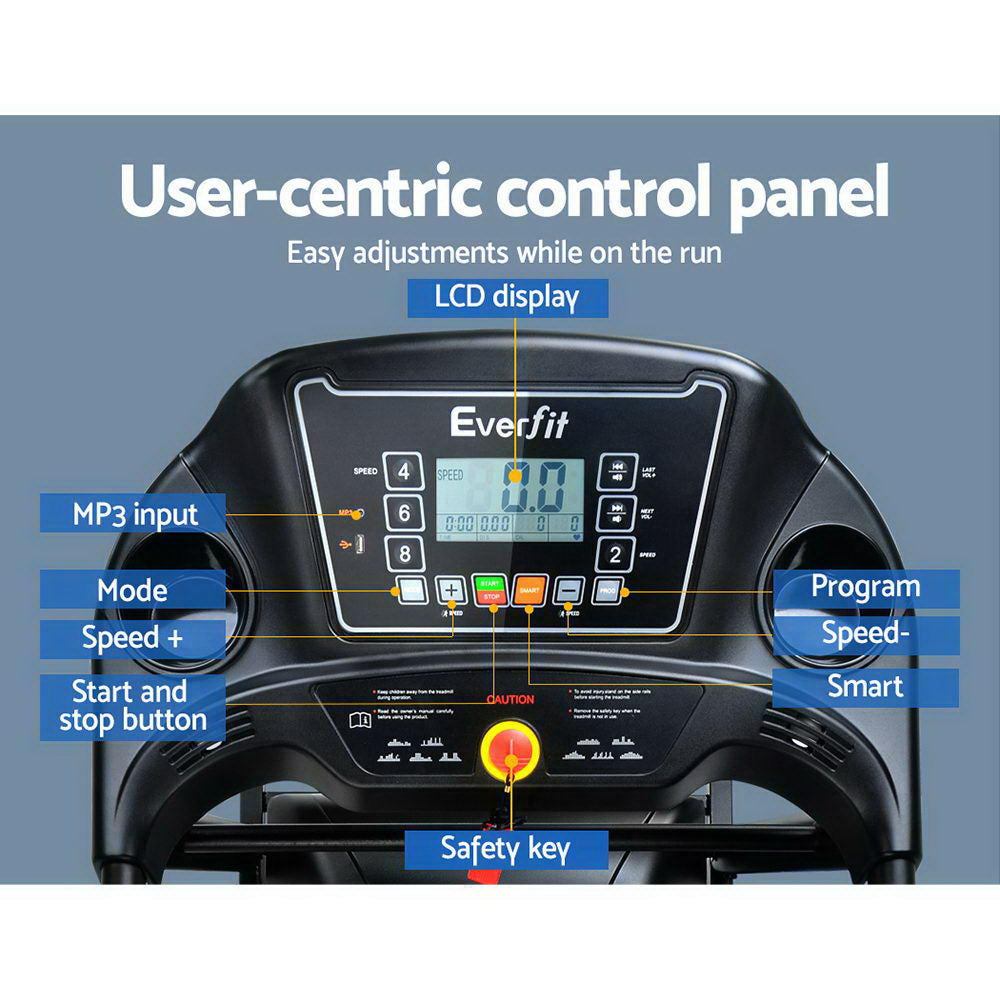 Electric Treadmill MIG41 40cm Running Home Gym Machine Fitness 12 Speed Level Foldable Design Sports & Fast shipping On sale