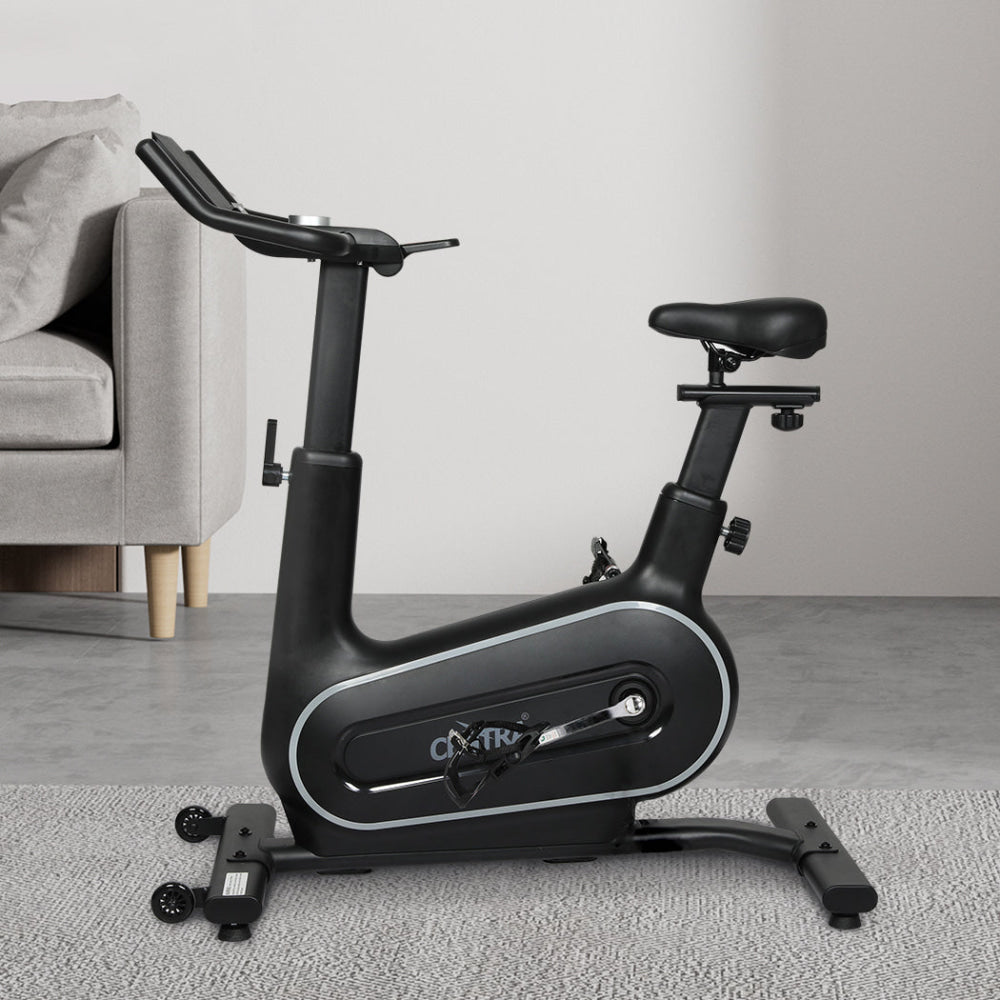 Electromagnetic Spinning Bike with Dynamic LED Lights – 48 Resistance Levels Sports & Fitness Fast shipping On sale