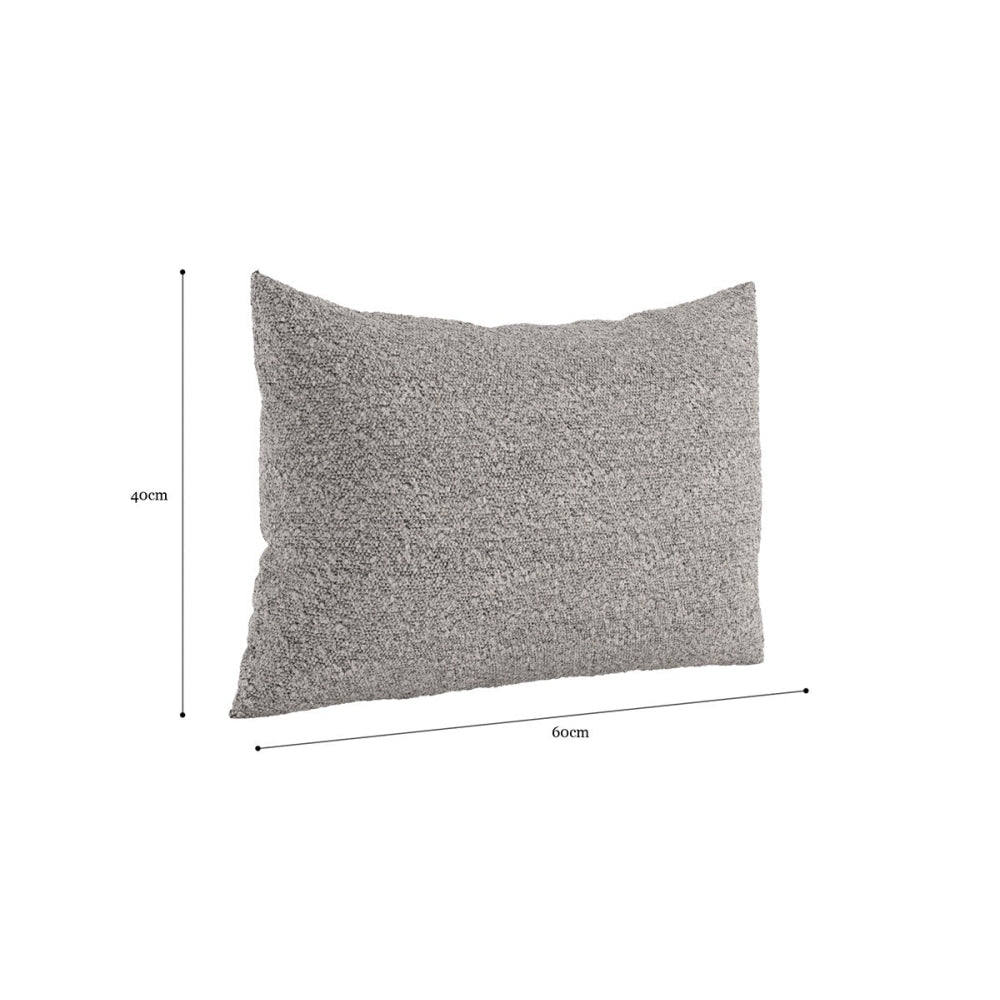 Elementary Cushion Cover 40 x 60cm Grey Decorative Pillow Fast shipping On sale