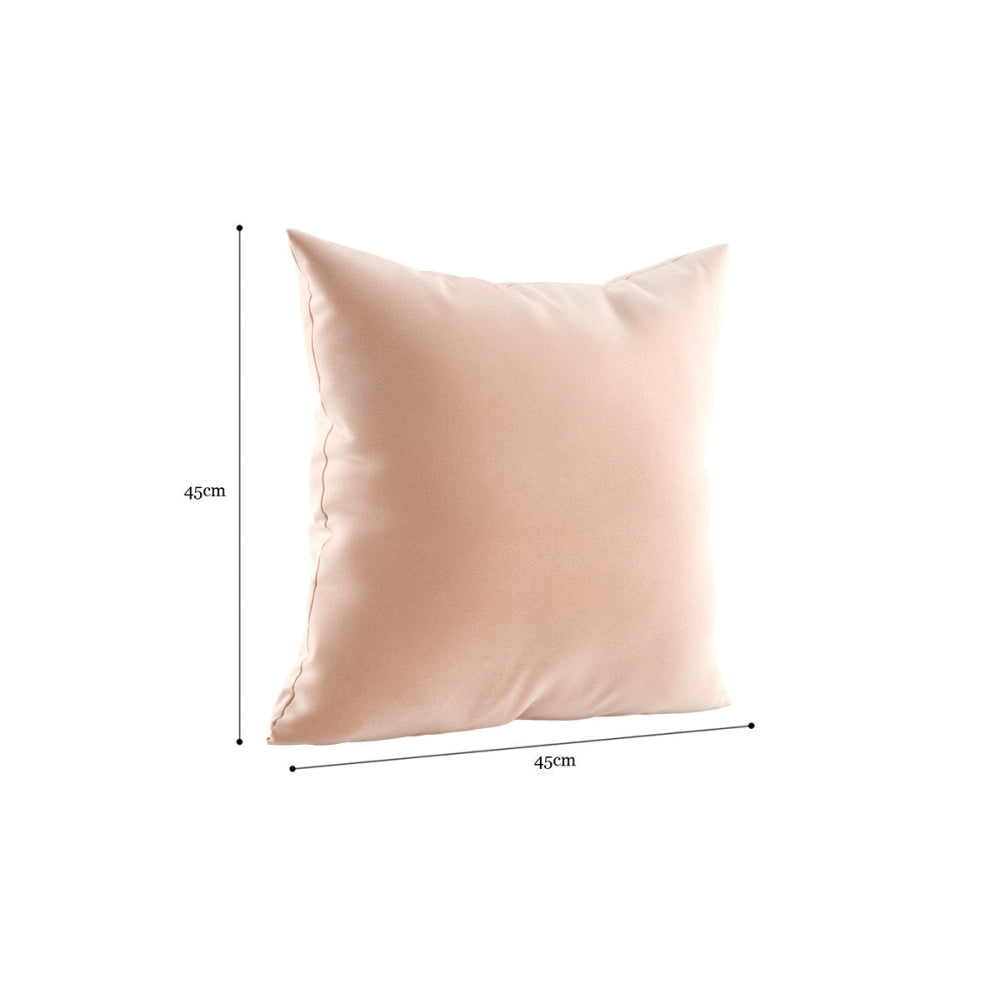 Elementary Cushion Cover 45 x 45cm Blush Pink Decorative Pillow Fast shipping On sale