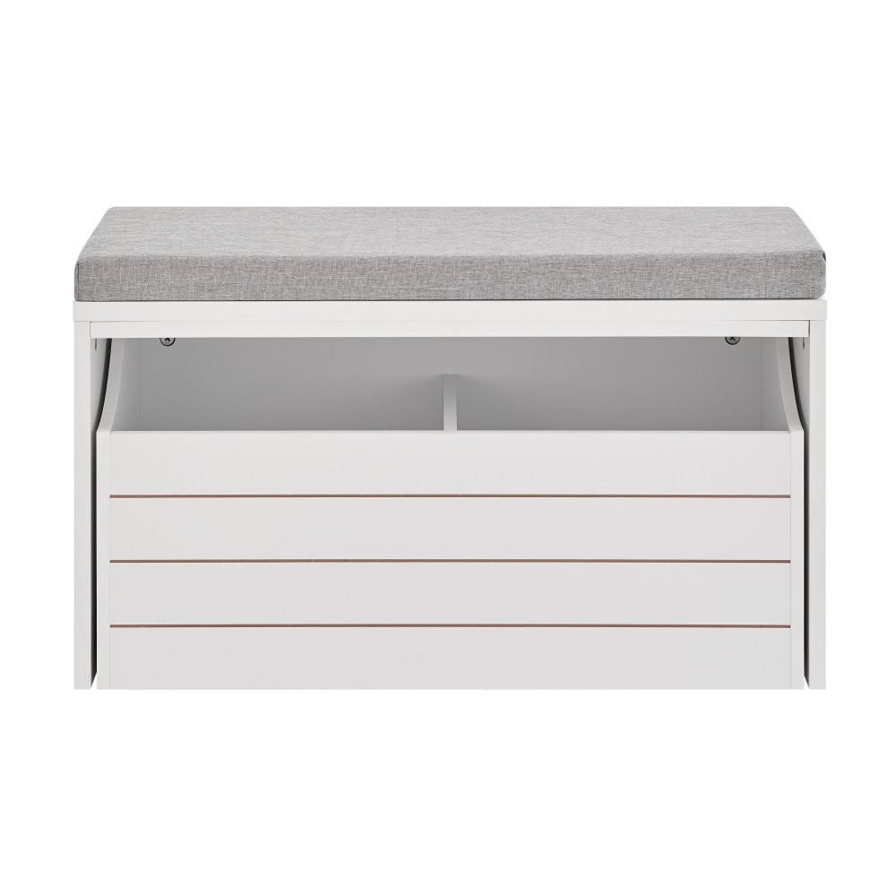 Momentous Living - Elidi Shoe Cabinet Storage Fabric Seat Bench 1 ...