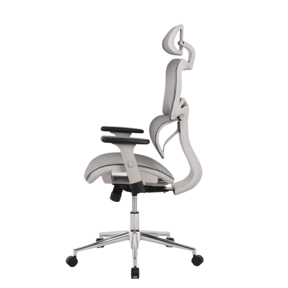 Elite Modern Ergonomic Mesh Executive Office Computer Working Chair - Grey Fast shipping On sale