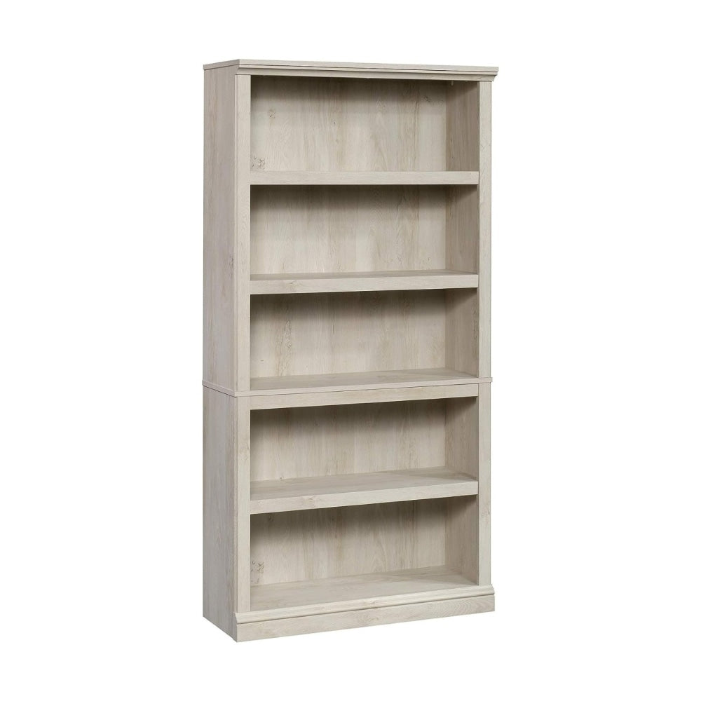 Emalie Benedic Classic 5-Tier Modern Wooden Bookshelves Display Bookcase Chalked Chestnut Fast shipping On sale