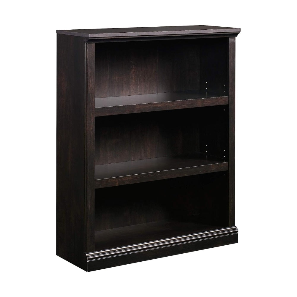 Emalie Modern Classic Wooden 3 - Tier Bookcase Display Bookshelves Estate Black Fast shipping On sale