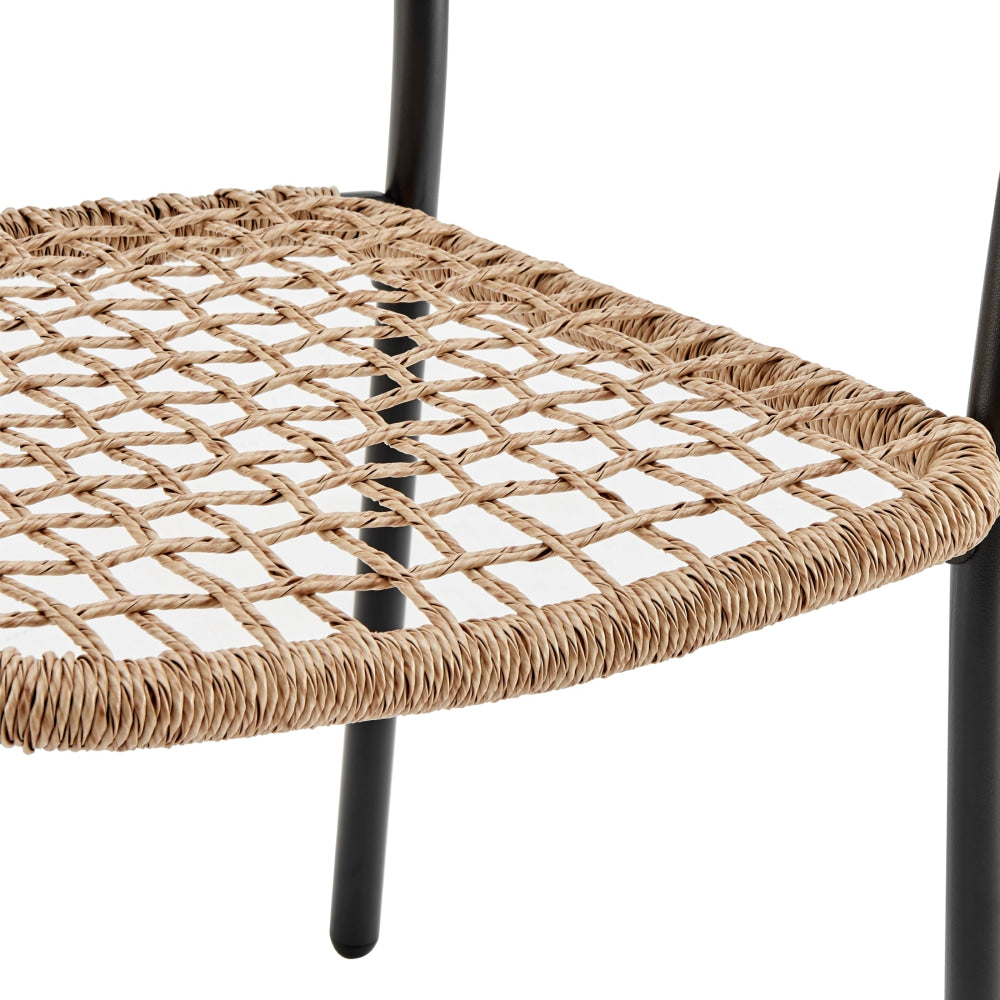 Eman Outdoor 3-Pcs Chairs and Table Wicker PE Rattan Setting Sets Fast shipping On sale