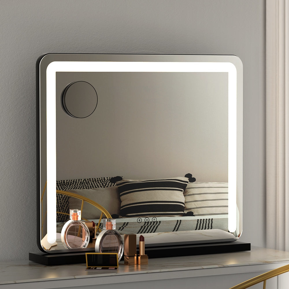 Embellir Makeup Mirror With Light Hollywood Vanity LED Tabletop Mirrors 50X60CM Fast shipping On sale